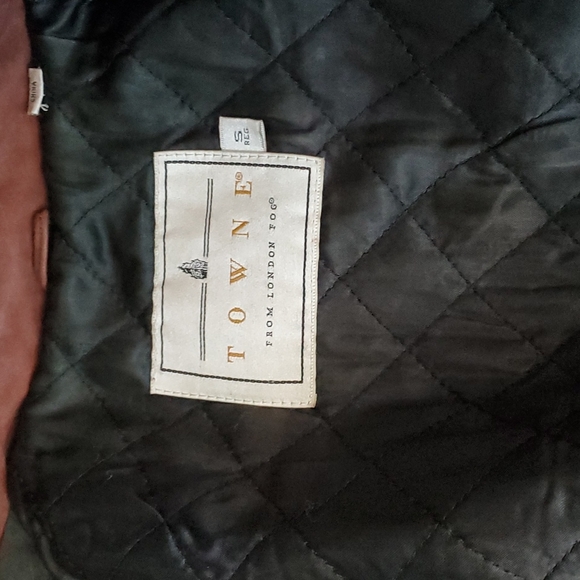 Leather Bomber Jacket Towne by London Fog - Picture 6 of 8